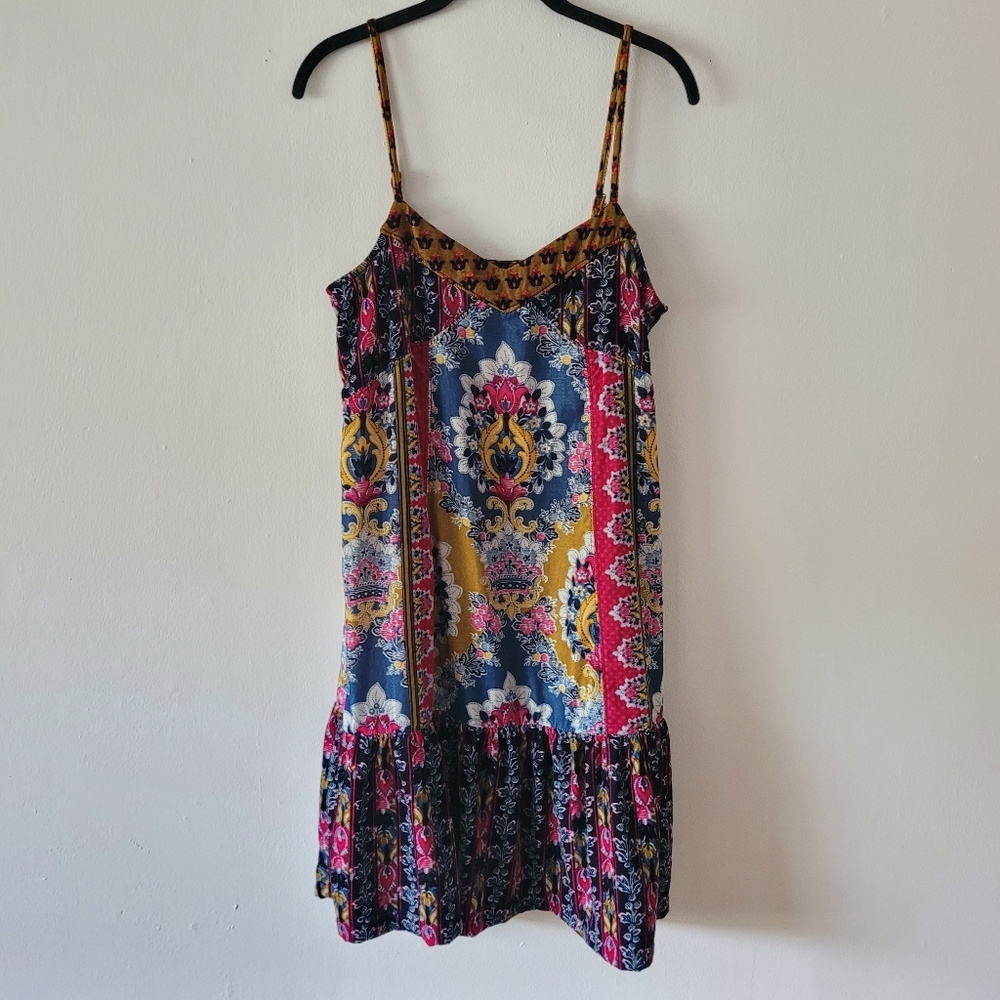 Anthropologie Zadie Velvet Slip Mini Dress Small Boho Festival - Picture 4 of 16